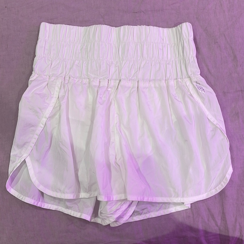 White free people way home shorts